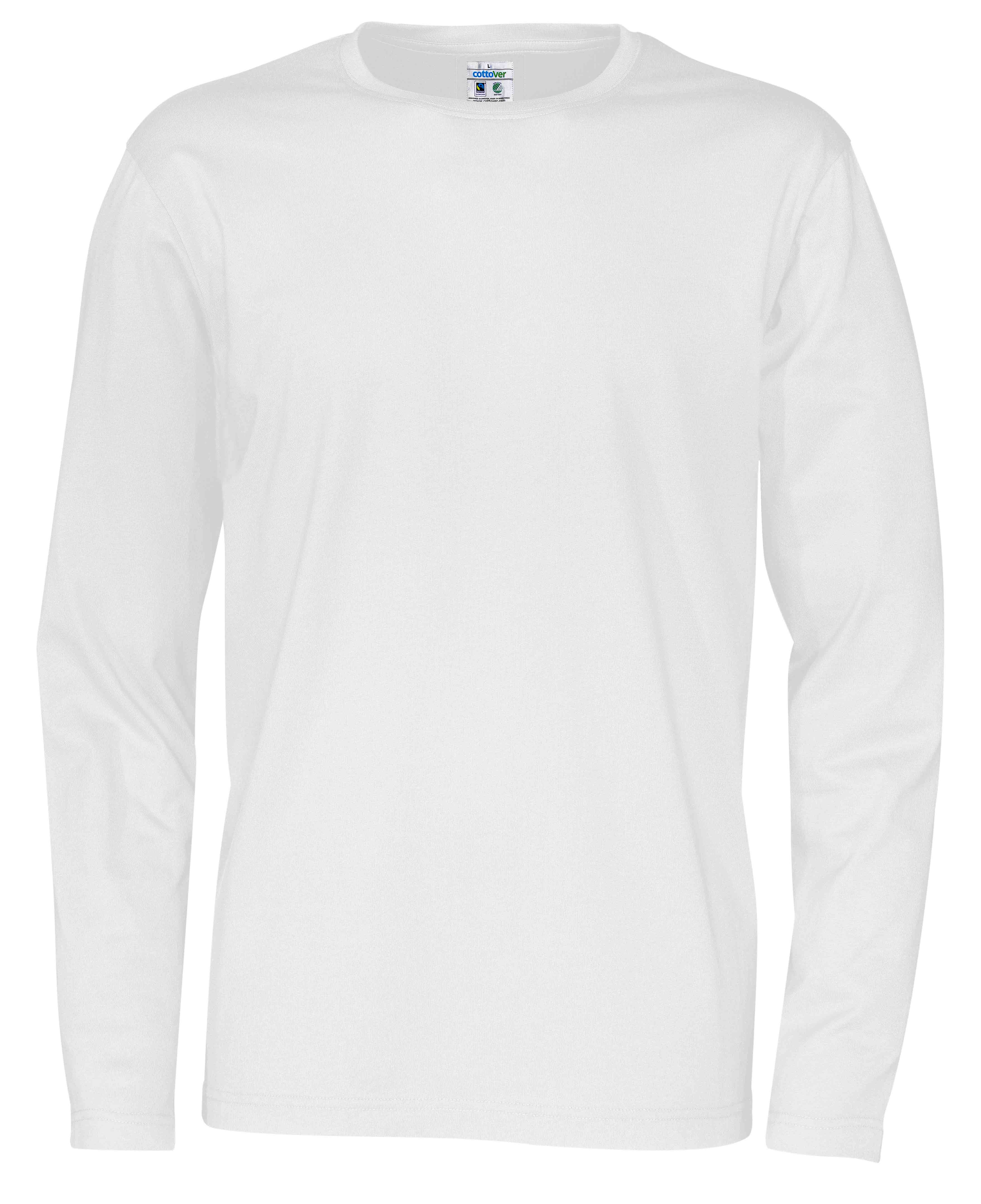 T-shirt Long Sleeve Man White